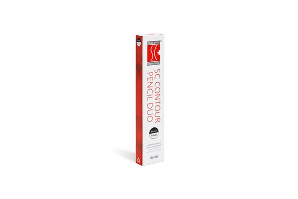 SWISS COLOR Konturen-Stift DUO (Stein und Weiss), 2 Stk.